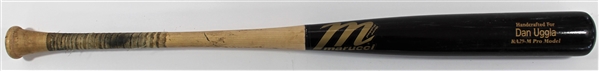 Dan Uggla Florida Marlins (2006–2010) Game Used Bat