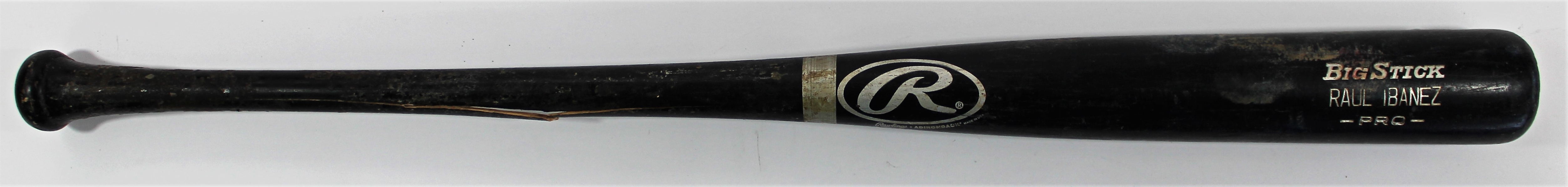 Raul Ibanez Seattle Mariners  Game Used Bat