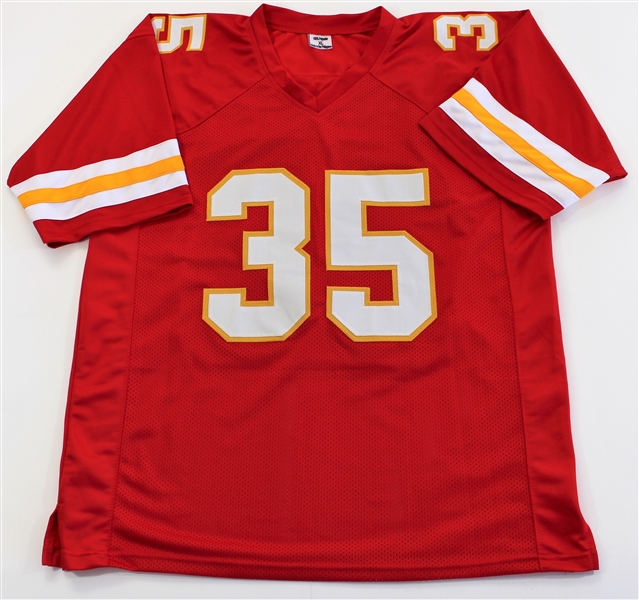 Christian Okoye Signed Kansas City Chiefs Jersey JSA - WA 362806