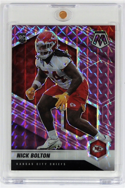 Nick Bolton Kasnas City Chiefs RC # 38/49 Card