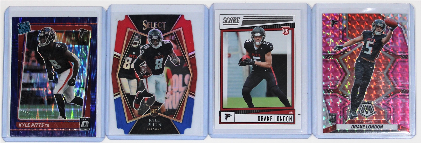 Atlanta Falcons Lot of 4 Cards - Pitts - London