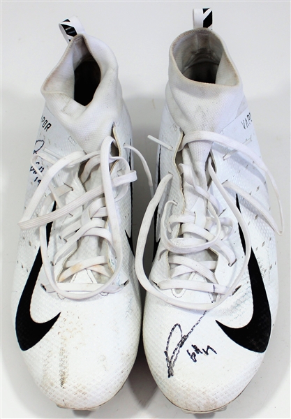 Deebo Samuel 2019 Game Used & Signed Rookie Cleats