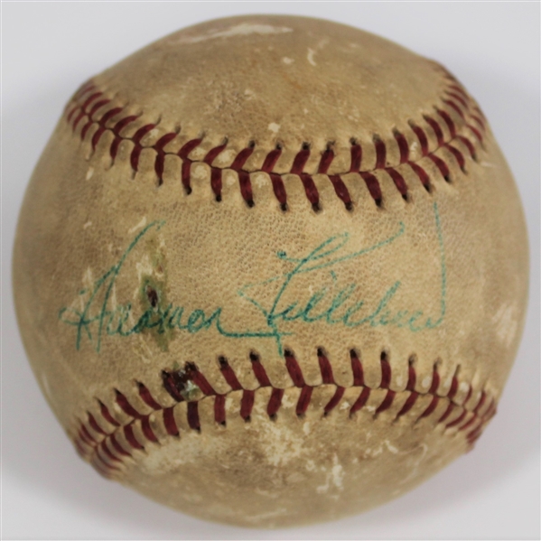 Harmon Killebrew Signed Foul Ball Signed Municipal Stadium