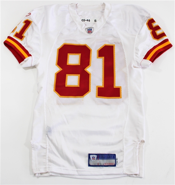 2005 Chris Horn Kansas City Chiefs Game Used Jersey