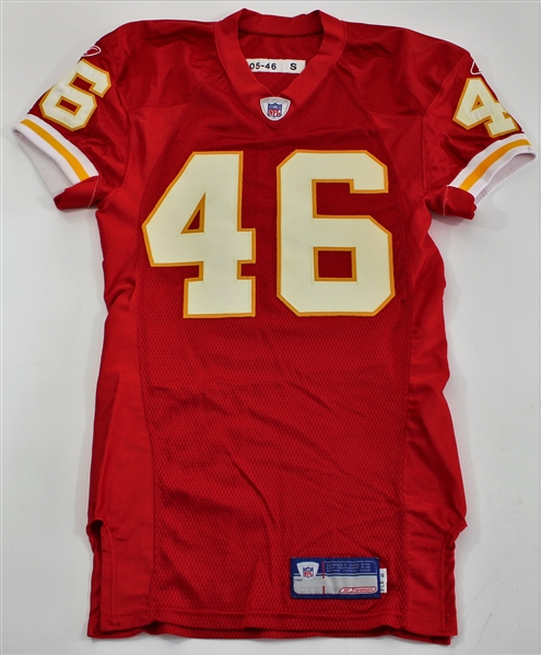 2005 Kevin Garrett Kansas City Chiefs Game Used Jersey