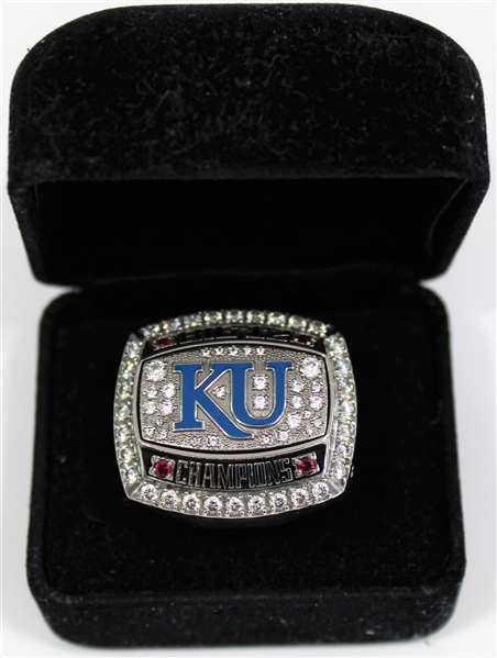 Kansas Jayhawks Basketball Ring - Big 12 Champions - Elite 8 - Balfour