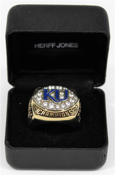 Kansas Jayhawks Football Ring - Orange Bowl - Rank # 7 - 12-1 