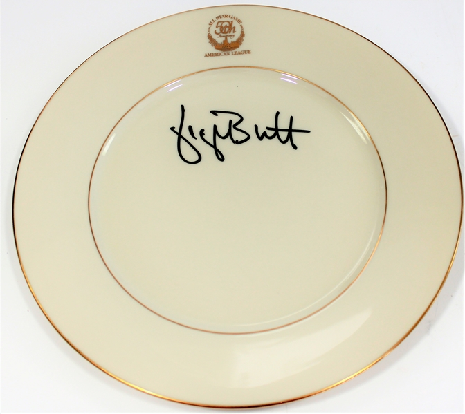 George Brett signed 50th All-Star Game Plate