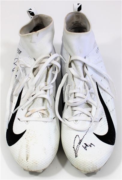 Deebo Samuels Game Worn & Signed 2019 Rookie Cleats