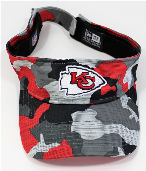 Patrick Mahomes Visor Sideline Worn 2022