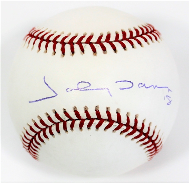 Johnny Damon Signed MLB Baseball 