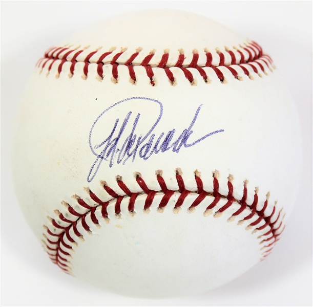 Jorge Posada Signed MLB Baseball