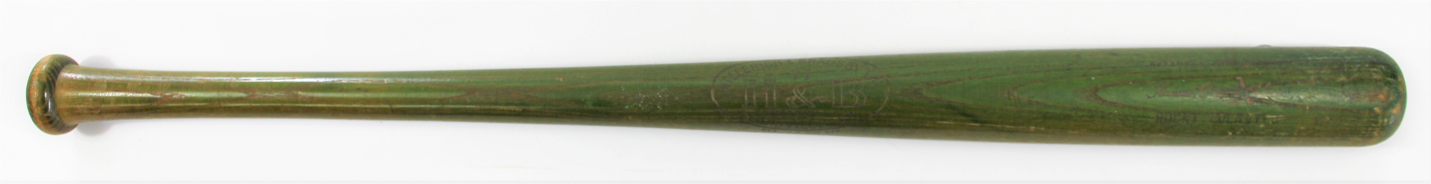 KC Athletics Green Bat Day 1964 Rocky Colavito 