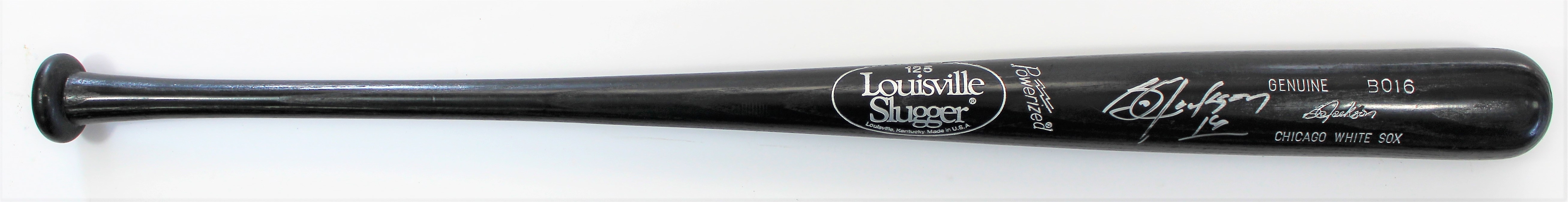 Bo Jackson Signed Chicago White Sox Game Ready Bat