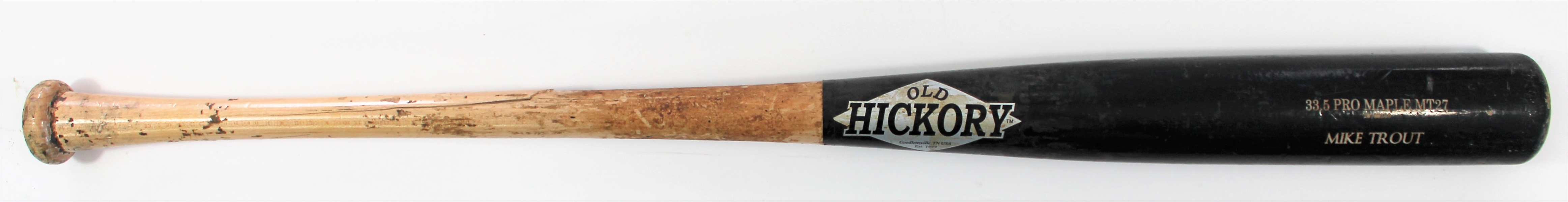 Mike Trout Game Used Angeles Bat