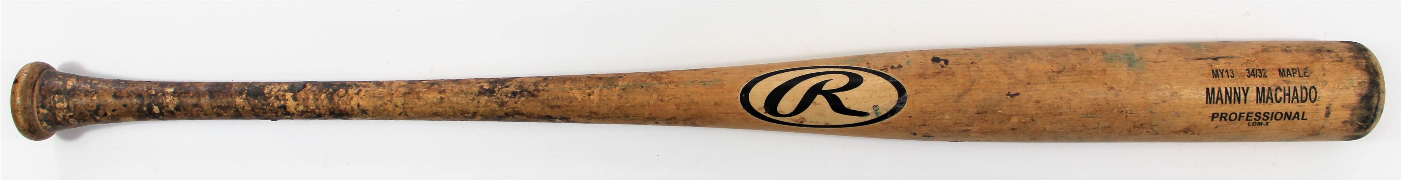 Manny Machado 2019 Game Used Bat