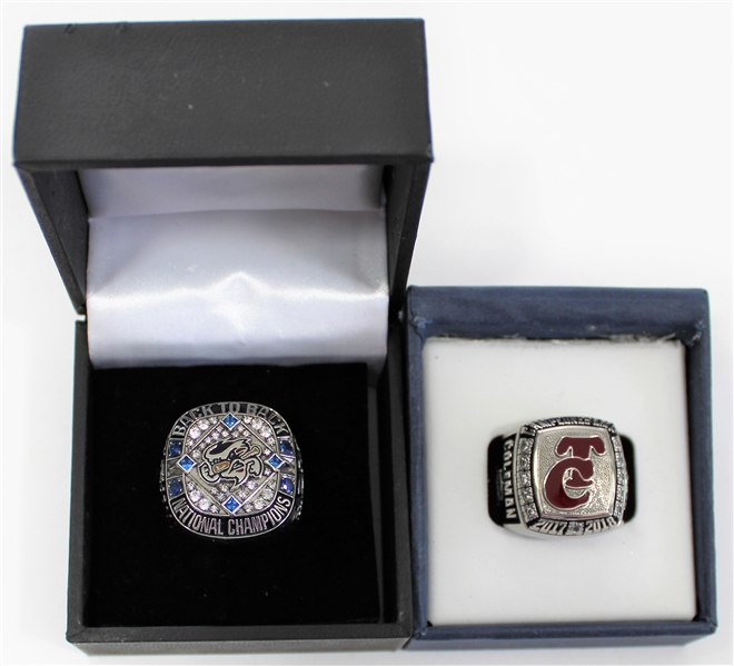 Casey Coleman 2014 Storm Chasers & Mexican League Championship Rings