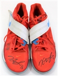 Kevin Durrant Game Used & Signed OKC Basketball Shoes - JSA Auto