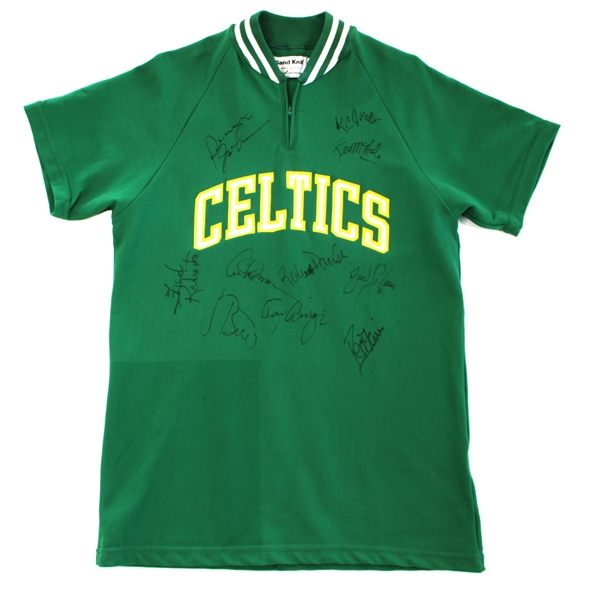 Boston Celtics Signed Warm Up 2-10-1988 Bird-McHale-Parish- Reggie Lewis