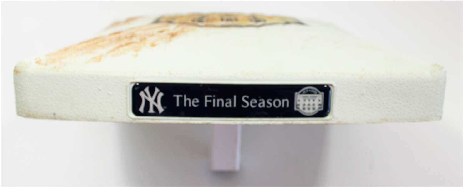 NY Yankees last game used in the 4th Inning at 3rd Base. MLB LH 162974