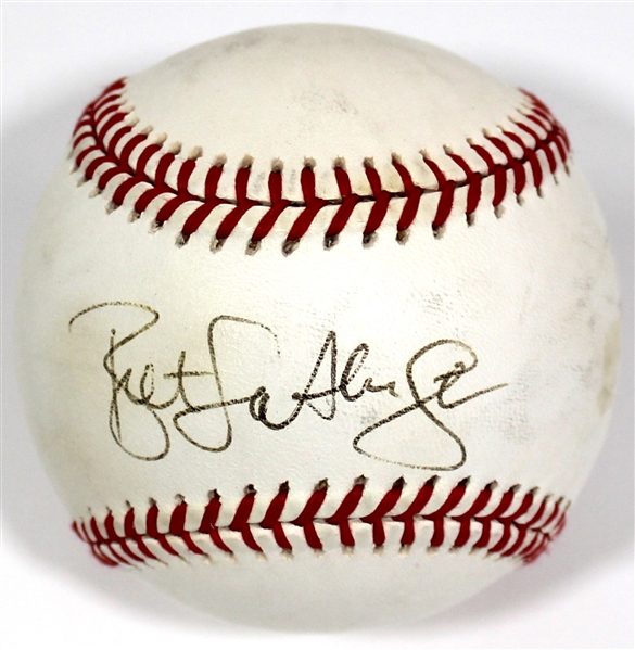 Bret Saberhagen Signed Baseball 