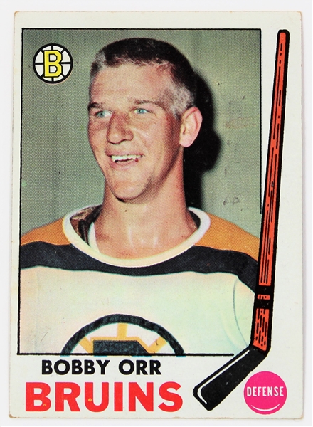 1969 Topps #24 Bobby Orr Boston Bruins 