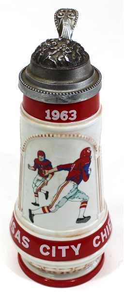 Kansas City Chiefs 1963 Crest Beer Stein 