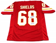 Will Shields Signed HOF Kansas City Chiefs Jersey - JSA WP494192