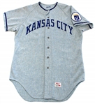 John Mayberry 1972 Game Used Road Kansas City Royals Jersey