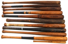 Vintage Baseball Bats Lot of 22