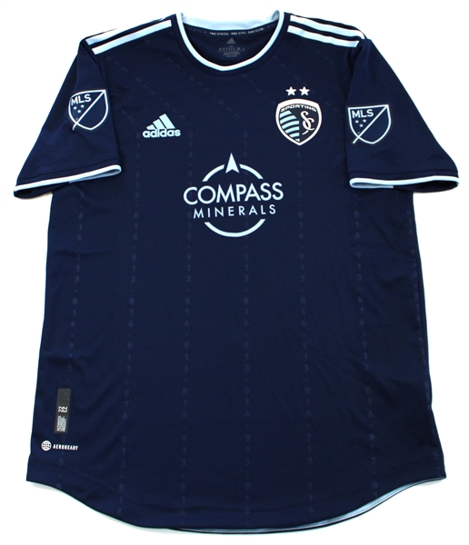 Ben Sweat Match Worn Sporting KC Soccer Jersey