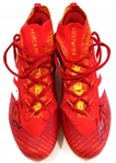 Patrick Mahomes 2022 (Photo Matched) Game Used & Dual Signed Cleats