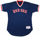 Boston Red Sox 2000 Signed & Game Used Jersey - Jabalera