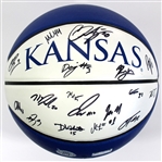 Kansas University Signed 2021-2022 NCAA Champion Basketball - JSA