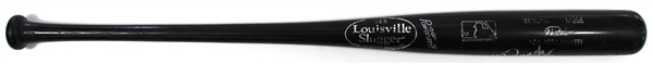 Jorge Posada Game Used & Signed NY Yankees Bat