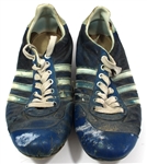 Marty " Duck" Pattin Game Used 1977-80 Kansas City Royals Cleats.