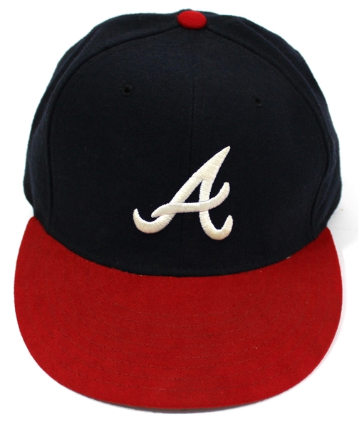 Tom Glavine 1992 Atlanta Brave Game Used Cap