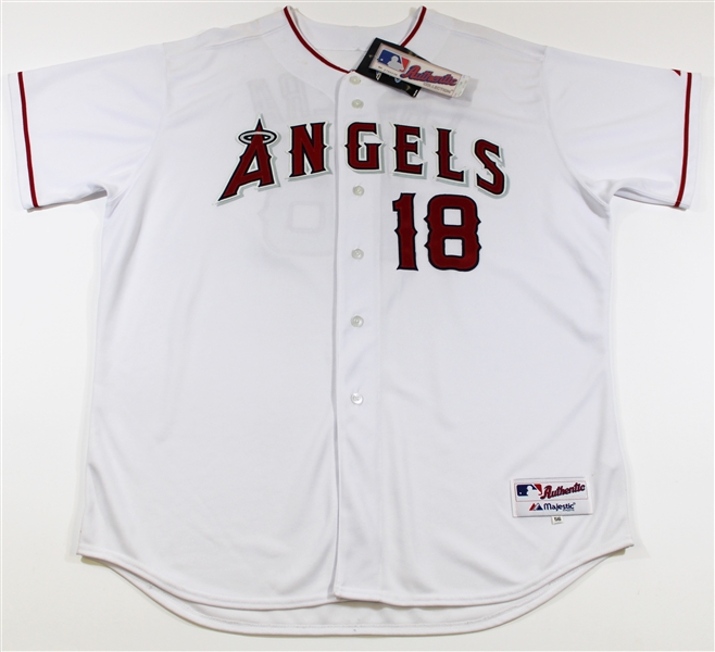 Orlando Cabera Signed Pro Model Angels Jersey - *