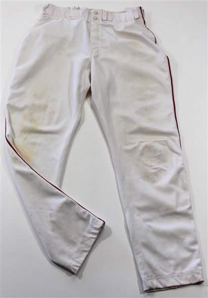 Jeff Suppan 1999 Game Used Pants from Monarchs Day 