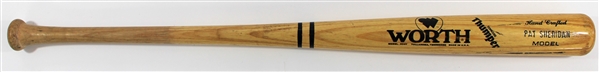 Pat Sheridan Game Used 1988-89 Bat Detroit Tigers