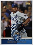 Mike Moustakas Signed Topps Royals Card *
