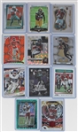 Lot of 11 NFL WR - Moore - Adams -Waddle - Williams - Olave - Smith Cards 