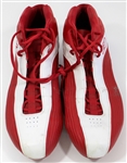 Tony Gonzalez Kansas City Chiefs Game Worn Cleats 2002 