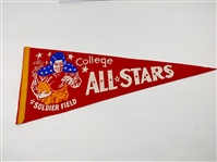 College All-Star Game Pennant 1970 Kansas City Chiefs