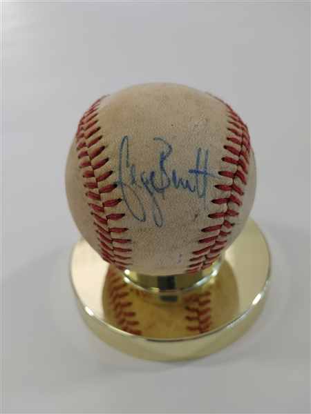 George Brett Signed Baseball 