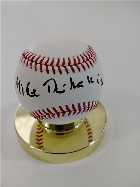 Senator Michael Dukakis Signed Baseball - JSA COA