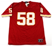 Derrick Thomas Signed Kansas City Chiefs Jersey. PSA/DNA