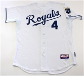 Alex Gordon 2013 Game Used Kansas City Royals Jersey