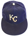 George Brett 1980 Game Used Kansas City Royals Cap GB-5