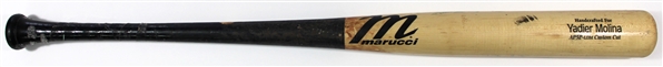 Yadier Molina Game Used St. Louis Cardinals Bat 2022